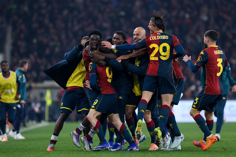 Bàn thắng duy nhất trận Genoa vs AS Roma